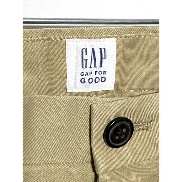 Gap For Good Slim Stretch Iconic Khaki Chino Mens 29x34 Preppy Casual Classic - Picture 5 of 9